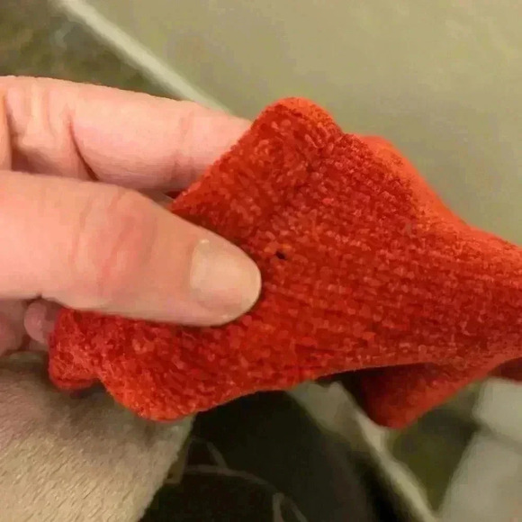 2nd step vintage snowman embroidered full zip chenille Christmas sweater sz 18mo - Picture 6 of 6